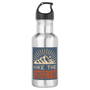 Hike The Bitterroots Idaho Montana Sunburst 532 Ml Water Bottle