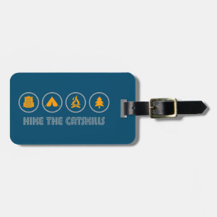 Hike The Catskills New York Luggage Tag
