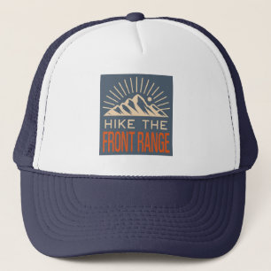 Hike The Front Range Sunburst Trucker Hat