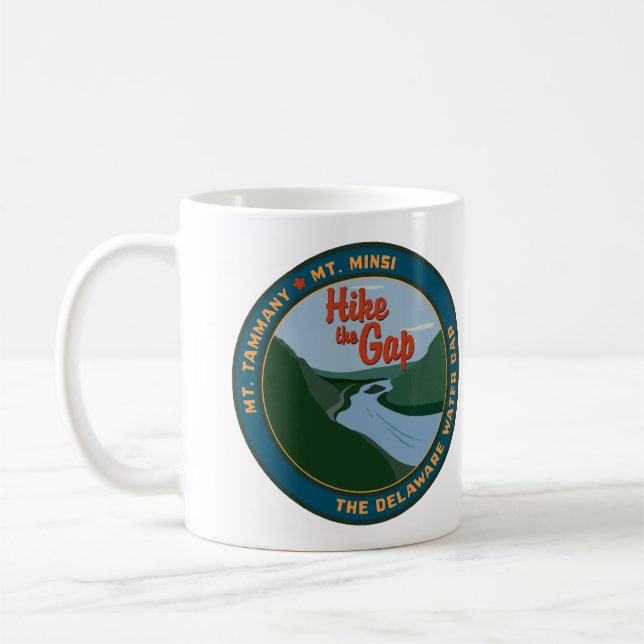 Hike the Gap Coffee Mug (Left)