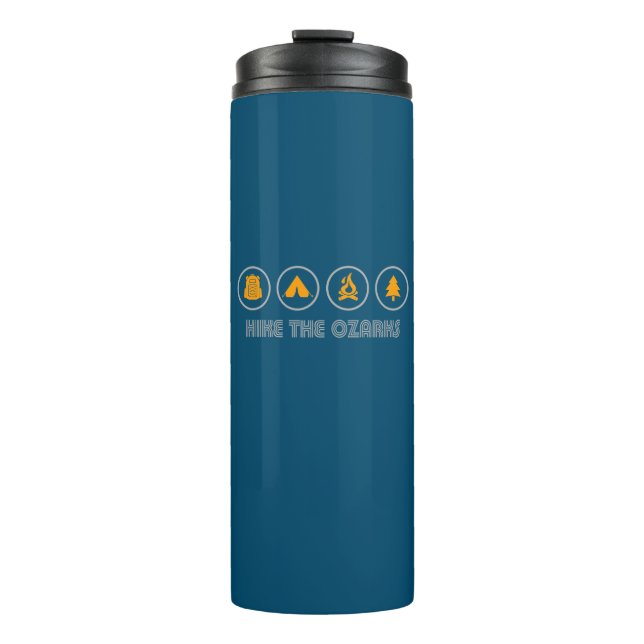 Hike The Ozarks Thermal Tumbler (Front)