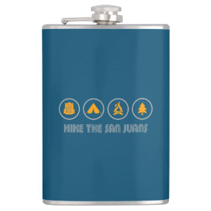 Hike The San Juan Mountains Colorado Hip Flask