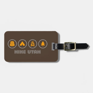 Hike Utah Luggage Tag