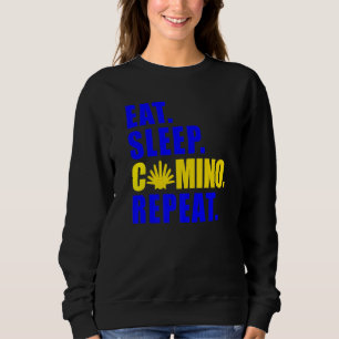 HIKE WALK CAMINO DE SANTIAGO DE COMPOSTELA JAMES W SWEATSHIRT