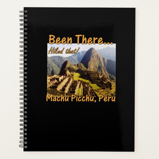 Hiked the Inca Trail - Machu Picchu Planner (Front)