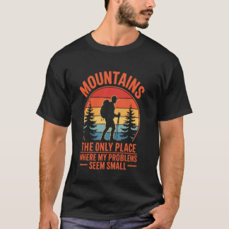 Hiker Backpacking Outdoor Camping Hiking T-Shirt