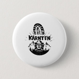 Hiker Kärnten Kärnten Austria Vacation 6 Cm Round Badge