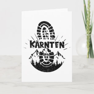 Hiker Kärnten Kärnten Austria Vacation Card