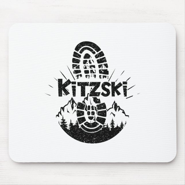Hiker Kitzski Tyrol Austria Vacation  Mouse Pad (Front)