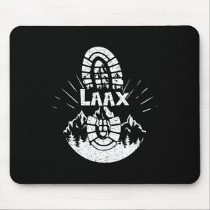 Hiker Laax Switzerland Hiking Vacation  Mouse Pad