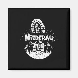 Hiker Niederau Tyrol Austria Vacation 1 Magnet
