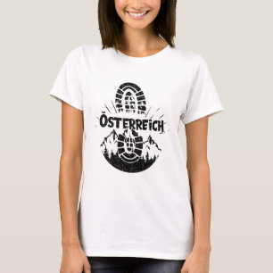 Hiker Österreich Hiking Austria Vacation T-Shirt