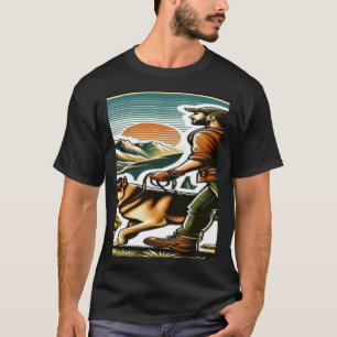 Hiker Wilderness Another Half Mile Hiking Buddy T-Shirt