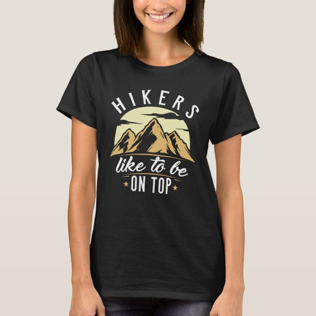 Hikers Like To Be On Top (Front)
