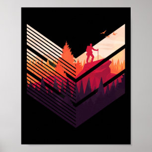 Hiking Adventure Nature Poster