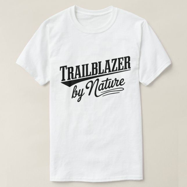 Hiking Adventure Quote Mountain Typography T-Shirt (Design Front)