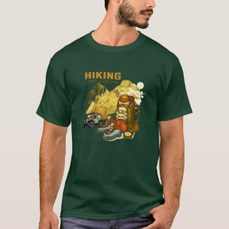 Hiking And Camping family T-Shirt