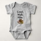 Hiking Baby Bodysuit, Nature Trails
