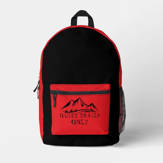 Hiking Backpack Modern Mountain Style (Front)