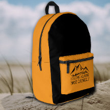 Hiking Backpack Modern Mountain Style