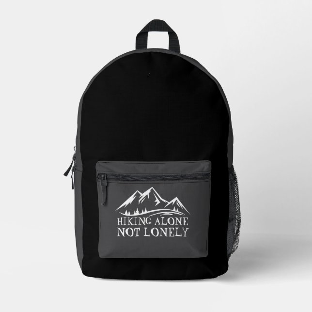 Hiking Backpack Modern Mountain Style (Front)