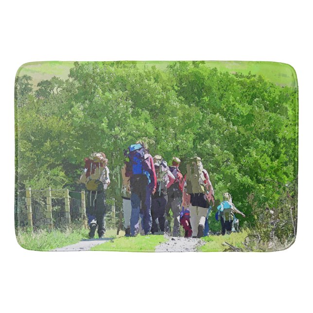 HIKING BATH MAT (Front)