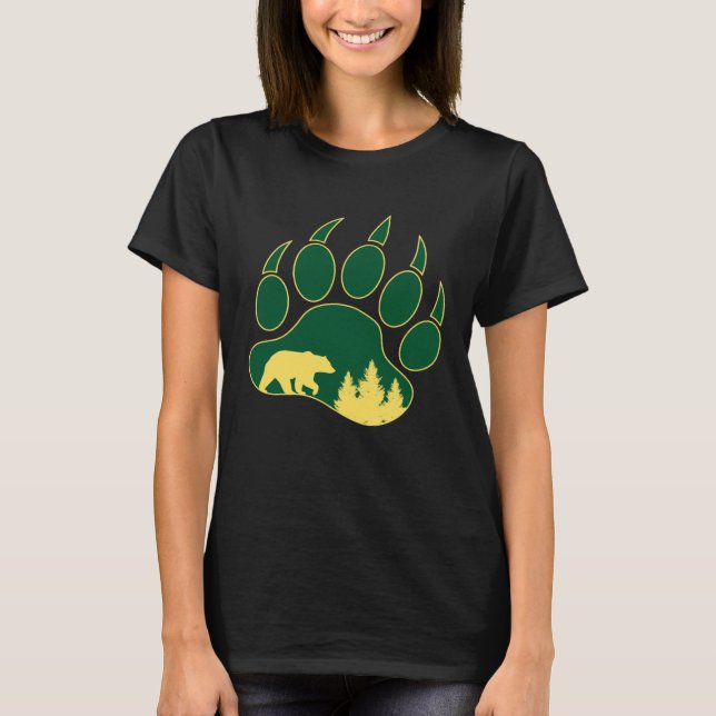 Hiking Bear Wear T-Shirt (Front)