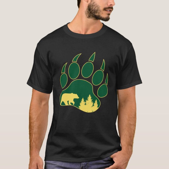 Hiking Bear Wear T-Shirt (Front)