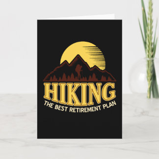 Hiking Best Retirement Plan Card