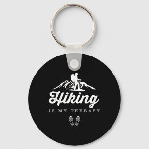 Hiking By Design Tee Company Uni-adults Hiking Is Key Ring