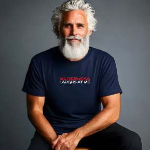 Hiking camping trekking humor white T-Shirt