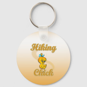 Hiking Chick Key Ring