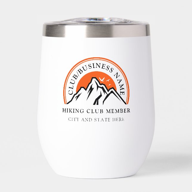 Hiking Club Business Name Club Employees (Front)