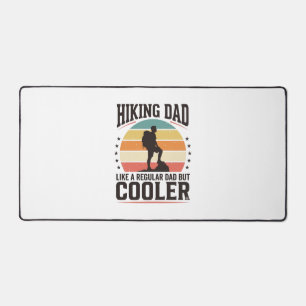 Hiking Dad Vintage Cooler Shirt Design_1 Desk Mat