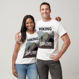 Hiking Explore Mountains Adventure Hiking Lovers T-Shirt