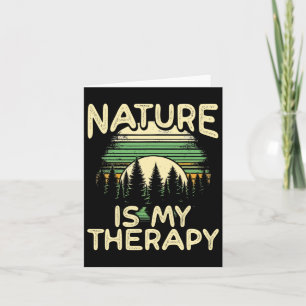 Hiking Explore Wilderness Wanderlust National Park Card