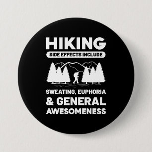 Hiking General Awesomeness 7.5 Cm Round Badge