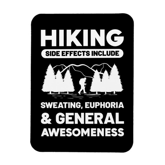Hiking General Awesomeness Magnet (Vertical)