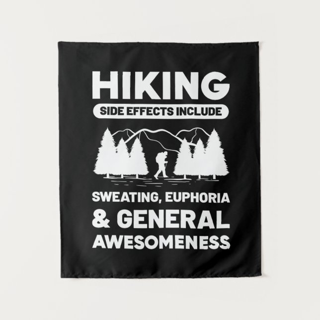 Hiking General Awesomeness Tapestry (Front)