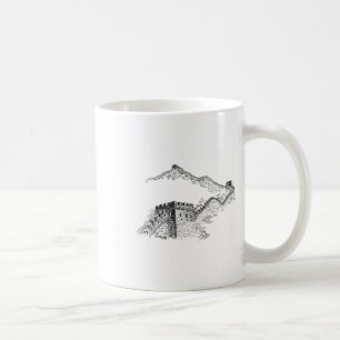 Hiking Great Wall China Explore World's Greatest W Coffee Mug