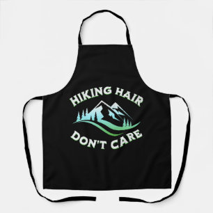 Hiking Hair Don't Care Apron