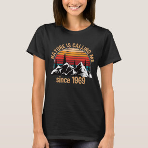 Hiking Hiker Birthday 1969 Funny Gift T-Shirt
