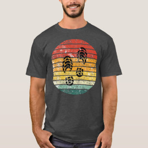 Hiking Hiking Boots Footprint T-Shirt