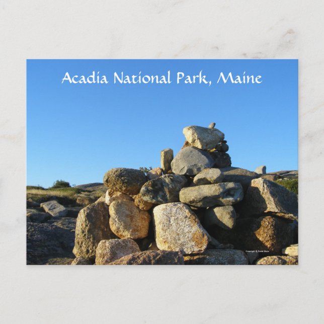 Hiking in Acadia Postcard (Front)