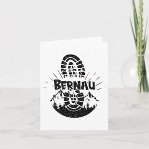 Hiking In Bernau Germany Vacation Hiker Card