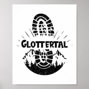 Hiking In Glottertal Germany Vacation Hiker Poster