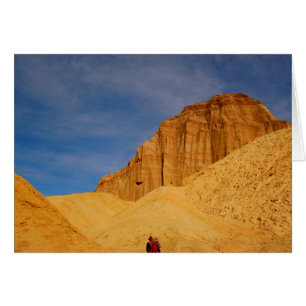 Hiking in Golden Canyon, Blank Inside