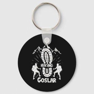 Hiking In Goslar Germany Vacation For Hiker Key Ring