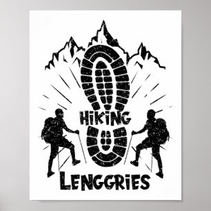 Hiking In Lenggries Germany Vacation For Hiker Poster