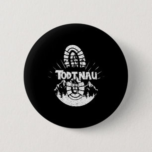 Hiking In Todtnau Germany Vacation Hiker 6 Cm Round Badge